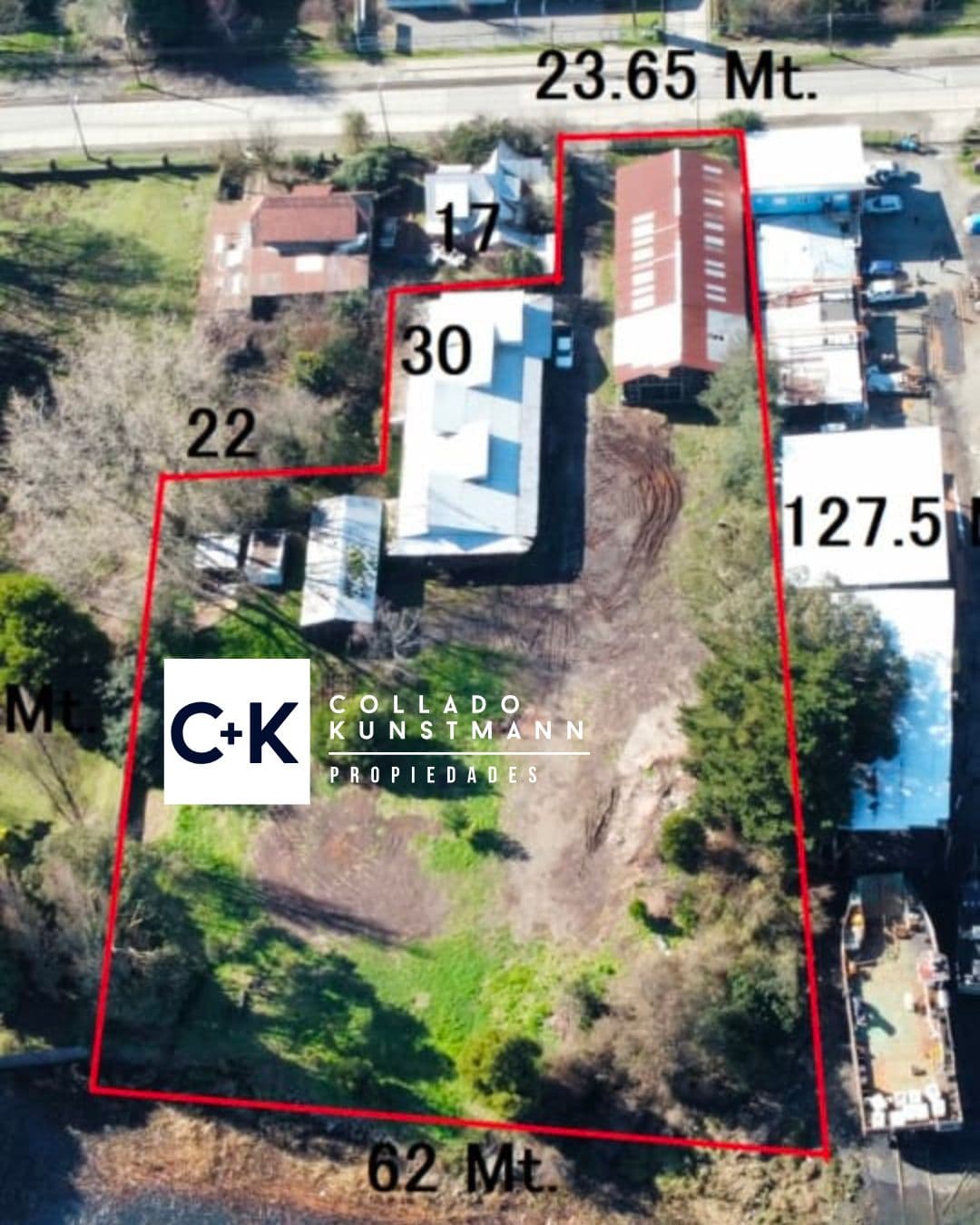 Sitio en Las Animas, Valdivia